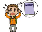 Your passport or credit card is lost/stolen...